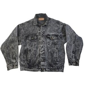 Levi's Black Stone Wash 527 Type 3 Jacket 70507 0253 Medium Made In USA